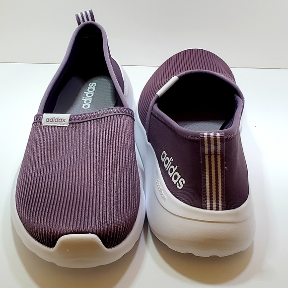 SOLD--------New Addidas Cloudfoam Lite Racer Slip on Sneakers. Only tried on. - Picture 2 of 3